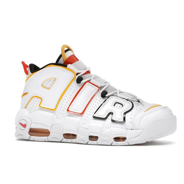 Nike ナイキ メンズ バスケットボール スニーカー Nike Air More Uptempo Rayguns 【US_12.5(30.5cm) 】の画像