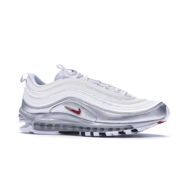Nike ナイキ メンズ エアマックス スニーカー Nike Air Max 97 Silver White 【US_5(23.0cm) 】の画像