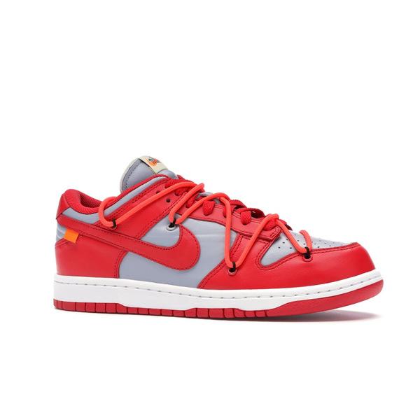 Nike ナイキ メンズ ダンク スニーカー Nike Dunk Low Off-White University Red 【US_11(29.0cm) 】の画像