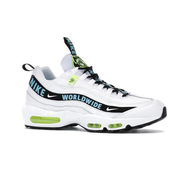 Nike ナイキ メンズ エアマックス スニーカー Nike Air Max 95 Worldwide Pack White 【US_M_14 】の画像