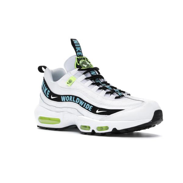 Nike ナイキ メンズ エアマックス スニーカー Nike Air Max 95 Worldwide Pack White 【US_M_14 】の画像