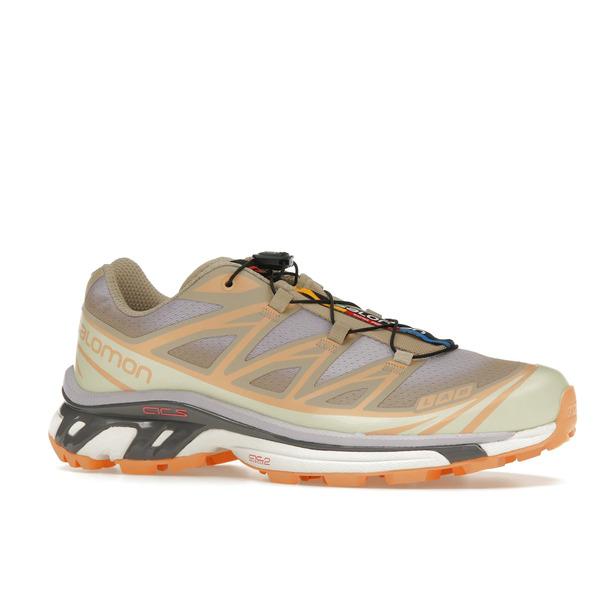 Salomon サロモン メンズ - スニーカー Salomon XT-6 Skyline White Pepper Peach Quartz 【US_6.5(24.5cm) 】の画像