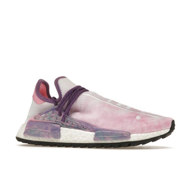 adidas アディダス メンズ - スニーカー adidas Human Race NMD Pharrell Holi Festival (Pink Glow) 【US_9.5(27.5cm) 】の画像