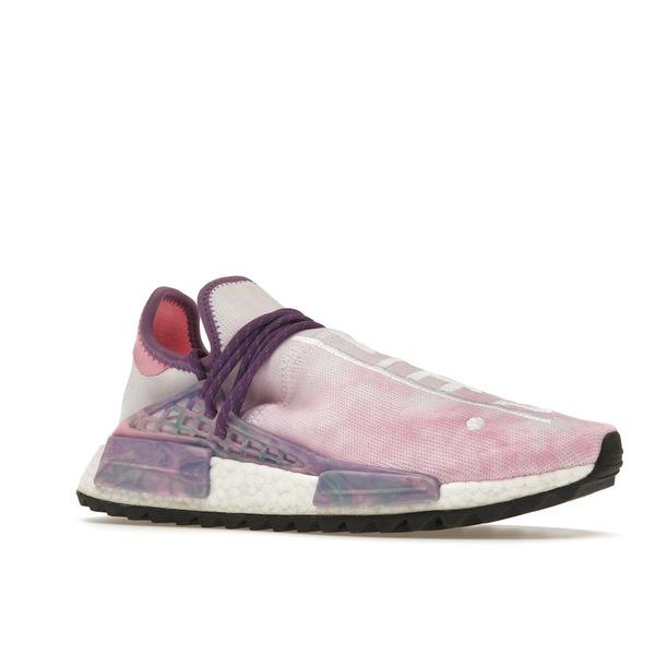 adidas アディダス メンズ - スニーカー adidas Human Race NMD Pharrell Holi Festival (Pink Glow) 【US_9.5(27.5cm) 】の画像