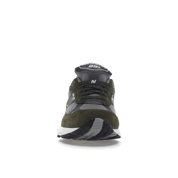 New Balance ニューバランス メンズ - スニーカー New Balance 991 MiUK Dark Green Grey Tan 【US_10(28.0cm) 】の画像