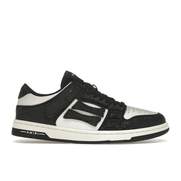 AMIRI アミリ メンズ - スニーカー AMIRI Skel Top Low Shimmer Black White 【EU_41(26.0cm) 】