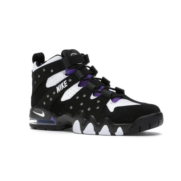 Nike ナイキ メンズ バスケットボール スニーカー Nike Air Max 2 CB '94 Black White Purple (2020) 【US_M_14 】の画像