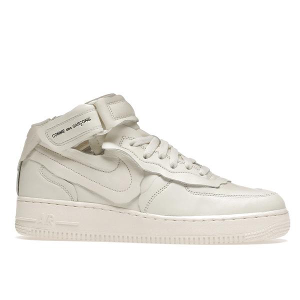 Nike ナイキ メンズ エアフォース スニーカー Nike Air Force 1 Mid Comme des Garcons White 【US_10.5(28.5cm) 】の画像
