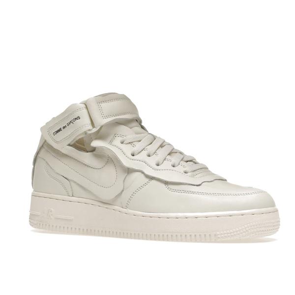 Nike ナイキ メンズ エアフォース スニーカー Nike Air Force 1 Mid Comme des Garcons White 【US_10.5(28.5cm) 】の画像