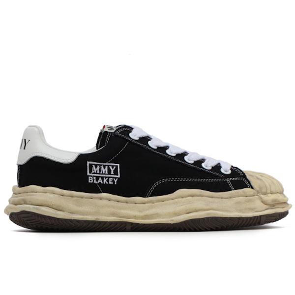 Maison Mihara Yasuhiro ミハラヤスヒロ メンズ - スニーカー Maison Mihara Yasuhiro Blakey OG Dyed Sole Black White 【EU_43(28.0cm) 】