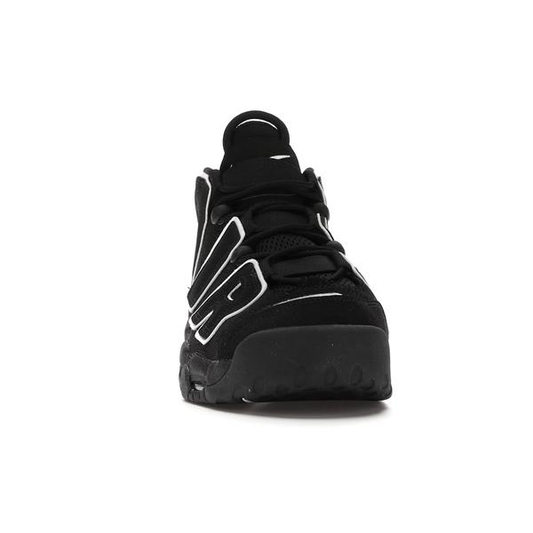 Nike ナイキ メンズ バスケットボール スニーカー Nike Air More Uptempo Black White 【US_6.5(24.5cm) 】の画像