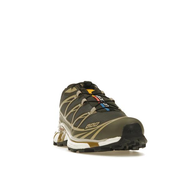 Salomon サロモン メンズ - スニーカー Salomon XT-6 Beluga Dull Gold 【US_9.5(27.5cm) 】の画像