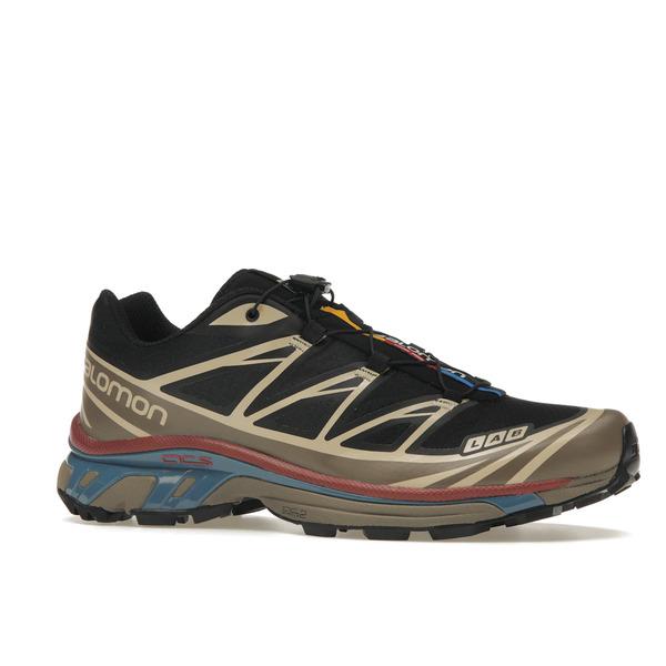 Salomon サロモン メンズ - スニーカー Salomon XT-6 Black Cow Hide 【US_M_4.5 】の画像