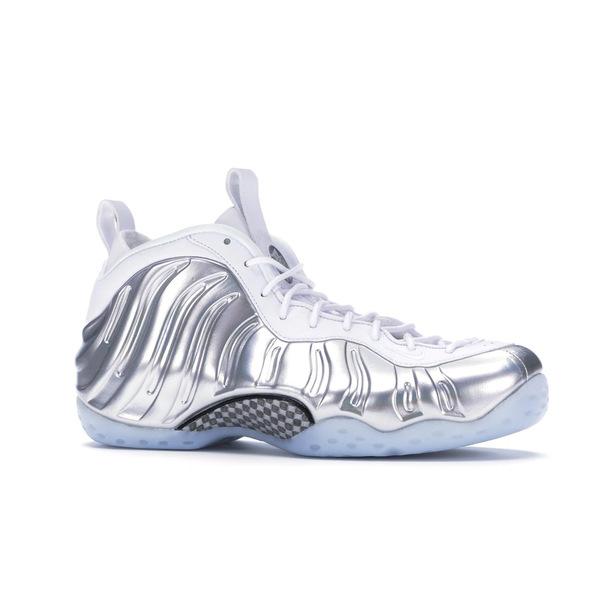 Nike ナイキ レディース スニーカー Nike Air Foamposite One Chrome White (Women's) 【サイズ US_W_10.5 】の画像
