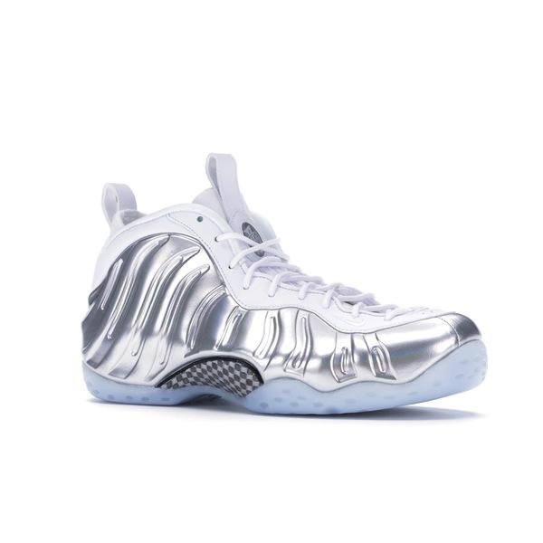 Nike ナイキ レディース スニーカー Nike Air Foamposite One Chrome White (Women's) 【サイズ US_W_10.5 】の画像