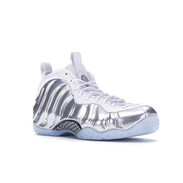 Nike ナイキ レディース スニーカー Nike Air Foamposite One Chrome White (Women's) 【サイズ US_W_10.5 】の画像
