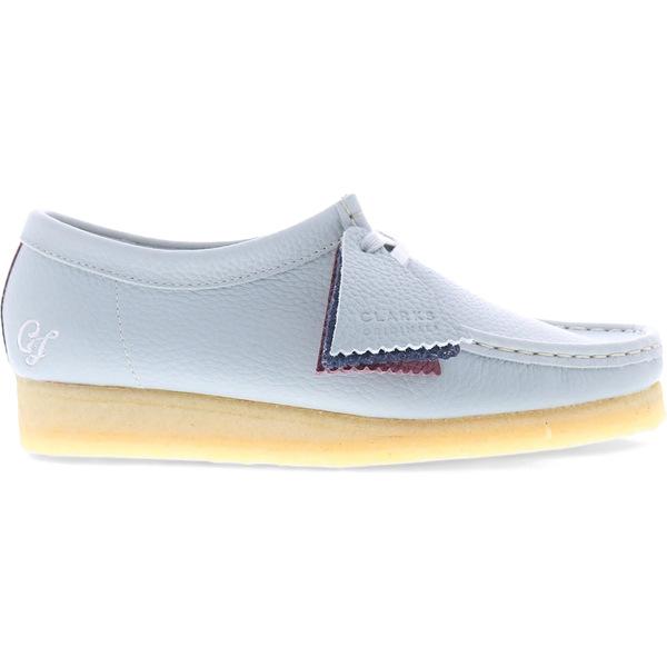 Clarks クラークス レディース スニーカー Clarks Originals Wallabee Light Blue Leather (Women's) 【サイズ US_W_10.5】