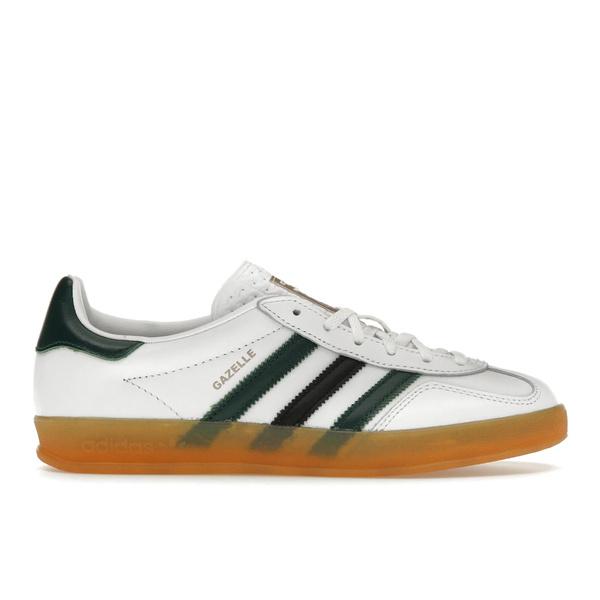 adidas アディダス レディース スニーカー adidas Gazelle Indoor White Collegiate Green (Women's) 【サイズ US_W_14】