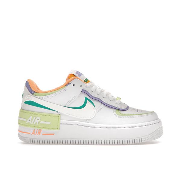 Nike ナイキ レディース スニーカー Nike Air Force 1 Low Shadow White Peach Cream Lime (Women's) 【サイズ US_8(25.0cm) 】