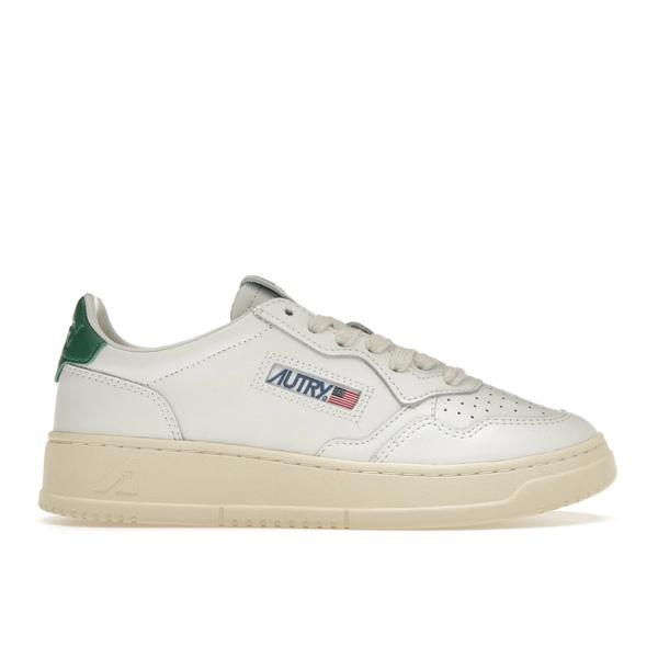 Autry オートリー レディース スニーカー Autry Medalist Leather Low White Green (Women's) 【サイズ EU_42(27cm)】