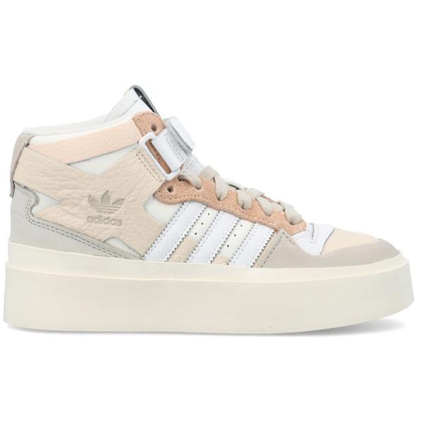 adidas アディダス レディース スニーカー adidas Forum Bonega Mid Ecru Tint Cloud White Bliss Orange (Women's) 【サイズ US_6(23.0cm) 】 | 