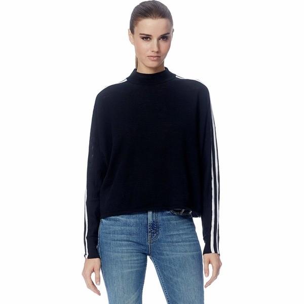 即納 最大半額 ３６０カシミア ニット セーター レディース アウター Essie Sweater Women S Black White Stripe 感謝価格 Isgs Com Pk