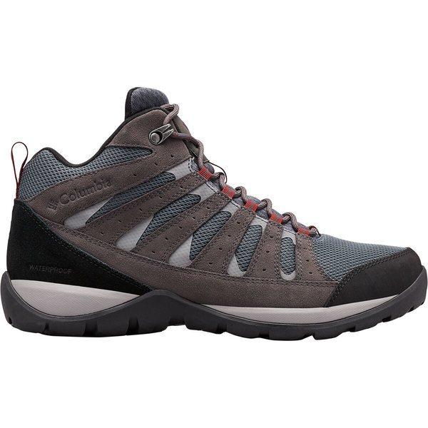 値引 コロンビア シューズ メンズ ハイキング Redmond V2 Mid Waterproof Wide Hiking Boot Men S Graphite Red Jasper ふるさと納税 Www Skylanceronline Com