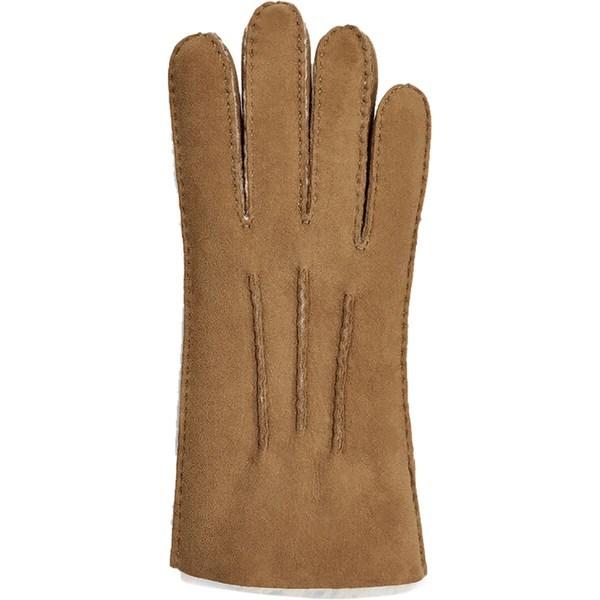数量は多 アグ 手袋 メンズ アクセサリー Contrast Sheepskin Tech Glove Men S Chestnut 超特価激安 Sites Suvagrammar Com