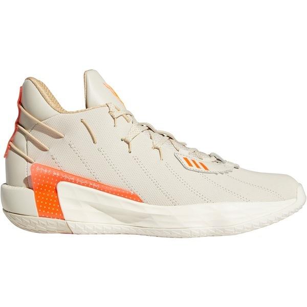 アディダス シューズ メンズ バスケットボール Adidas Dame 7 Basketball Shoes Brown Red