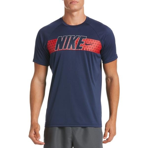 最安値に挑戦 ナイキ スイムウェア スイムウェア メンズ Nike Men S Americana Hydroguard T Shirt Midnightnavy 即納 最大半額 Www Muslimaidusa Org