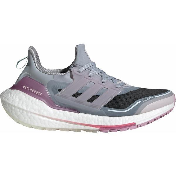 アディダス シューズ レディース ランニング adidas Women's Ultraboost 21 COLD.RDY Running Shoes Silver/Purple トレイルランニングシューズ