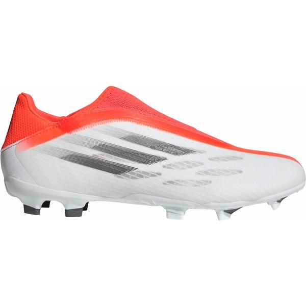 アディダス シューズ レディース サッカー Adidas X Speedflow 3 Laceless Fg Soccer Cleats White Red 新作モデル