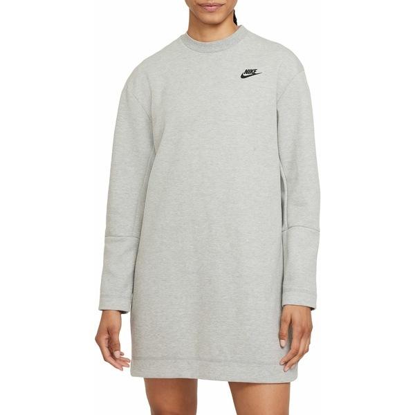 新作販売 ナイキ ワンピース トップス レディース Nike Women S Sportswear Tech Fleece Long Sleeve Dress Dk Grey Heather 販売安い 順 Ebminmobiliariard Com