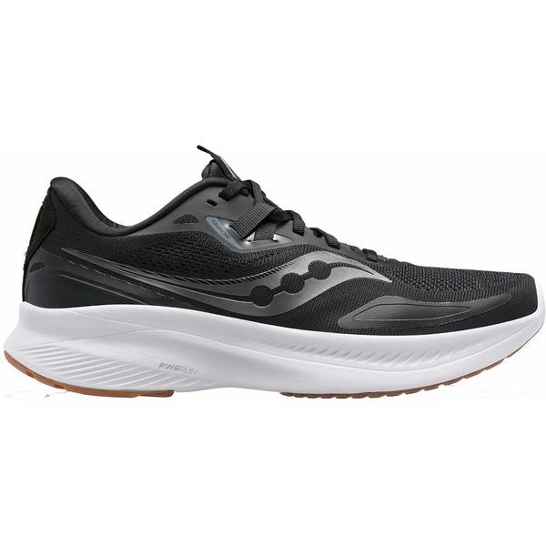 海外インポートファッション Astyサッカニー シューズ メンズ ランニング Saucony Men S Guide 15 Running Shoes Black Gum 超可爱