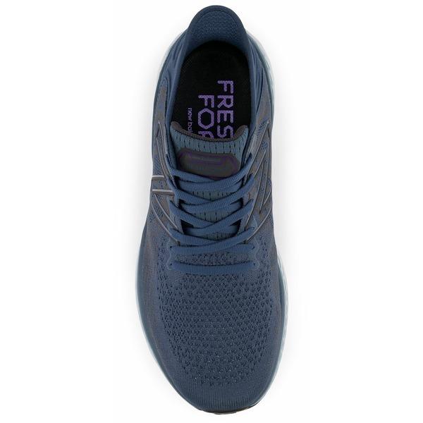 ニューバランス シューズ メンズ ランニング New Balance Men's Fresh Foam 1080 V11 Running Shoes Black/Grey/Purple｜astyshop｜04