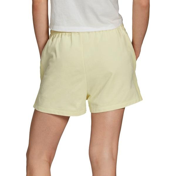 アディダス カジュアルパンツ ボトムス レディース adidas Originals Women's Foundation 3 Stripes Shorts Hazy Yellow｜astyshop｜02
