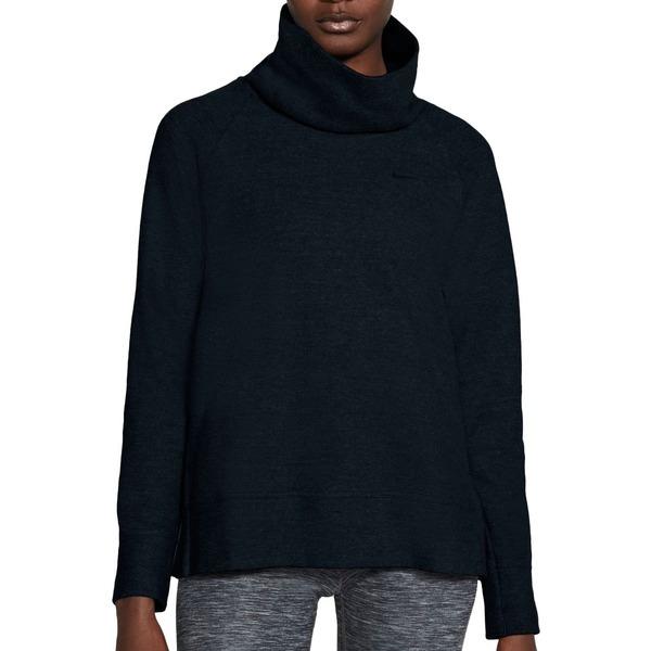 高質で安価 ナイキ シャツ トップス レディース Nike Women S Hypernaturals Fleece Sweater Blackheather 日本正規品 Etechnologies Shop
