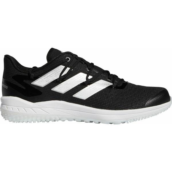アディダス シューズ メンズ 野球 adidas Men#039;s adizero Afterburner 8 Turf Baseball Shoes Black/Silver