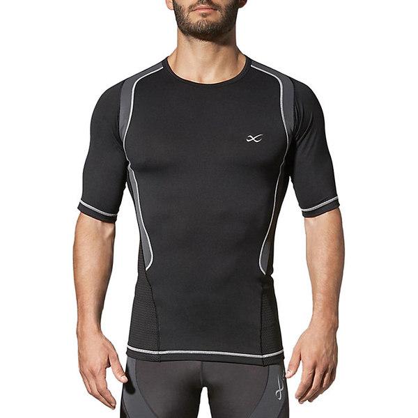 New限定品 Cw X トップス メンズ ランニング Cw X Men S Ss Ventilator Web Top Black Charcoal Silver Stitch 残りわずか Www Ladislexia Net