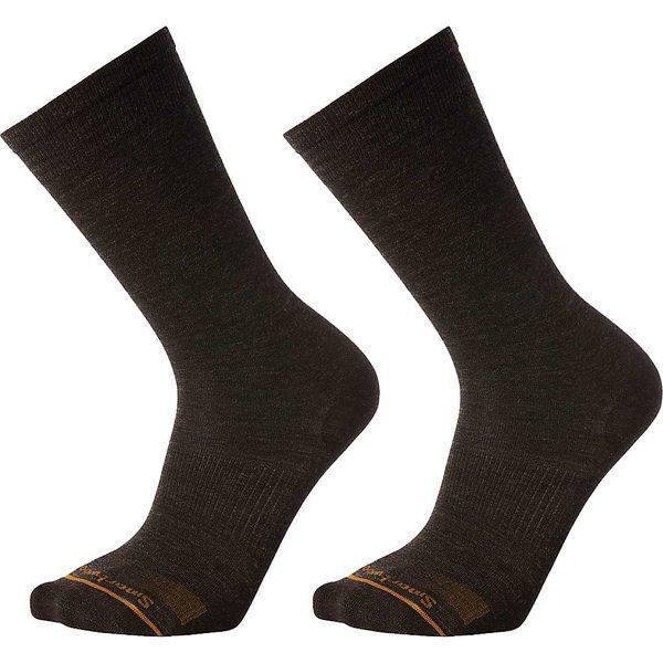 超美品 スマートウール 靴下 メンズ アンダーウェア Smartwool Men S Anchor Line Crew Sock 2 Pack Chestnut 肌触りがいい Zoetalentsolutions Com