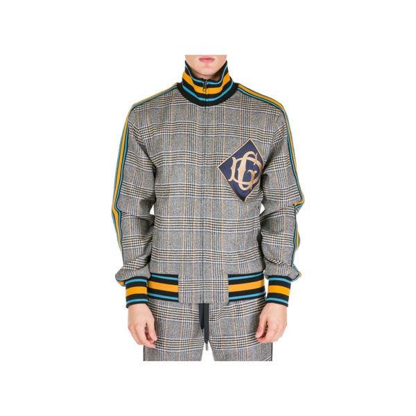 ドルチェ ガッバーナ パーカー スウェットシャツ メンズ アウター Dolce Gabbana Logo Dg Zip Up Sweatshirt Beige Blusquare Org