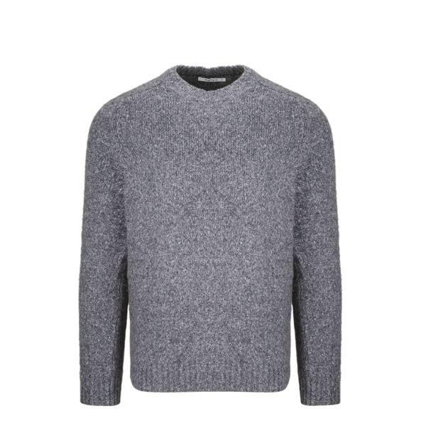 カングラ ニット セーター メンズ アウター Kangra Sweater Grey Angbar Kotabogor Go Id