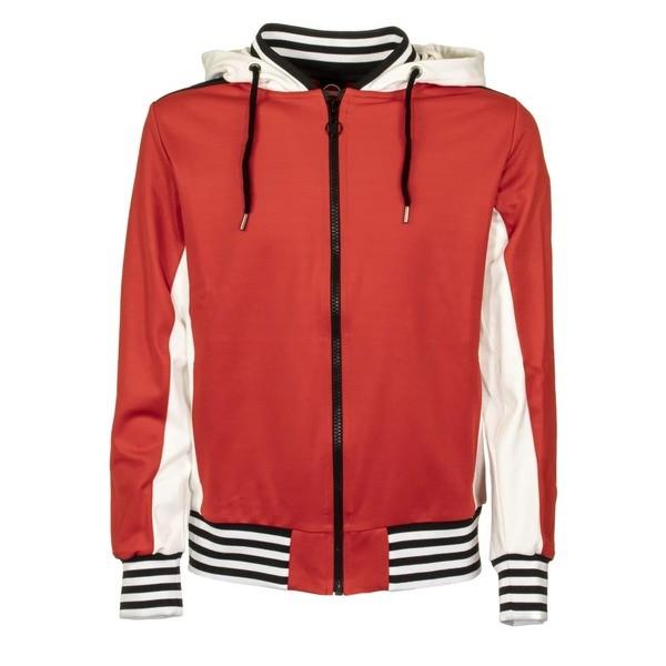 コルマール ニット セーター メンズ アウター Colmar Lifetime Sweatshirt With Two Colored Hood Russian Pymr Go Th