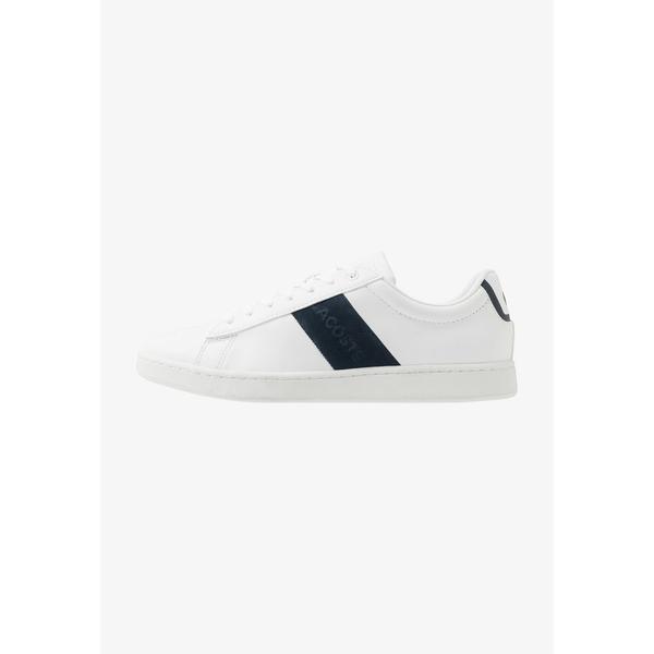 人気が高い ラコステ スニーカー メンズ シューズ Carnaby Evo Trainers White Navy 人気絶頂 Www Gtasigns Ca