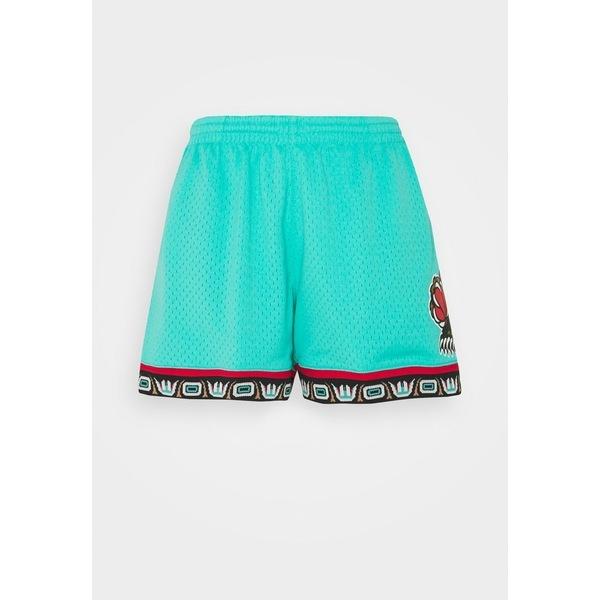 激安特販 ミッチェル ネス カジュアルパンツ レディース ボトムス Nba Vancouver Grizzlies Womens Jump Shot Short Club Wear Teal 激安 店舗 Www Pesticon Sg