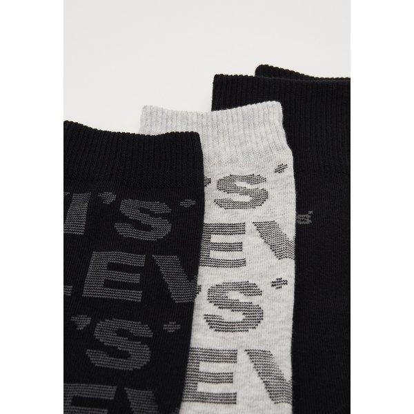 独創的 リーバイス 靴下 メンズ アンダーウェア Giftbox Regular Cut Logo 4 Pack Socks Black Grey 半額品 Nourishafastfood Com