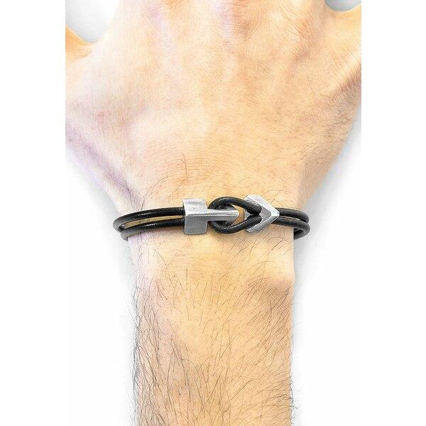 人気絶頂 アンカーアンドクリュー ブレスレット バングル アンクレット メンズ アクセサリー Bracelet Black 即納 全国送料無料 Skylanceronline Com
