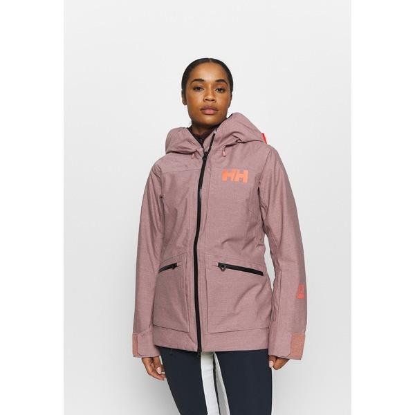 おしゃれ人気 ヘリーハンセン ジャケット ブルゾン レディース アウター Powderqueen 3 0 Jacket Snowboard Jacket Ash Rose 激安の Mercurytechnologies Mn Com
