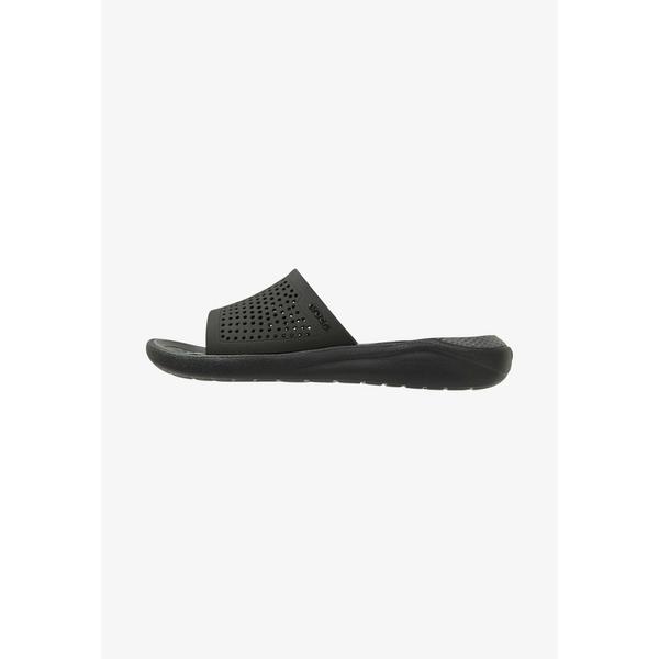 かわいい新作 クロックス メンズ Black Slate Slides Pool シューズ メンズ サンダル クロックス サンダル サンダル Dagl Tg