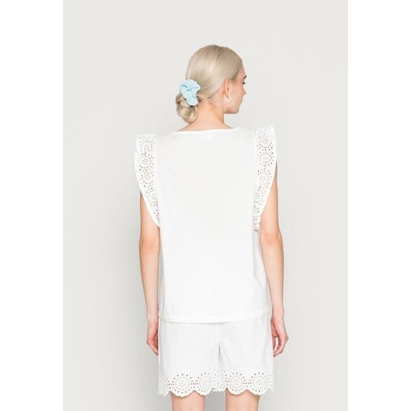 激安大特価 サントロペ シャツ レディース トップス Miranda Top Bright White Lyseentreprenor No